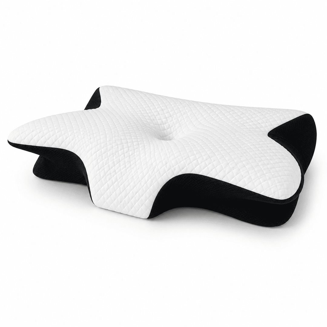 Oreiller Cervical Ergonomique – Mousse à Mémoire de Forme