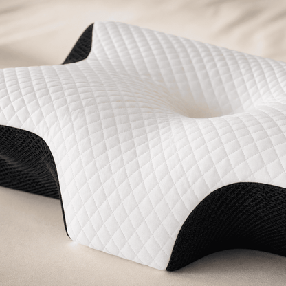 Oreiller Cervical Ergonomique – Mousse à Mémoire de Forme