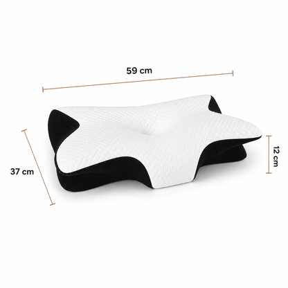 Oreiller Cervical Ergonomique – Mousse à Mémoire de Forme